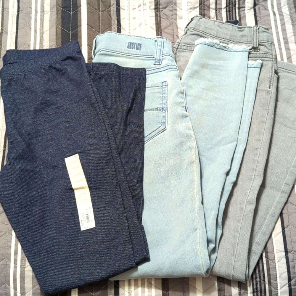 3 pairs Girls Jeans